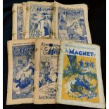 THE MAGNET, assorted issues, 1932 (1), 1933 (1), 1937 (1), 1938 (14), 1939 (12), 1940 (3), staples