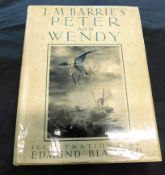 SIR JAMES MATTHEW BARRIE: THE BLANPIED EDITION OF PETER PAN, ill Edmund Blanpied, London, Hodder &