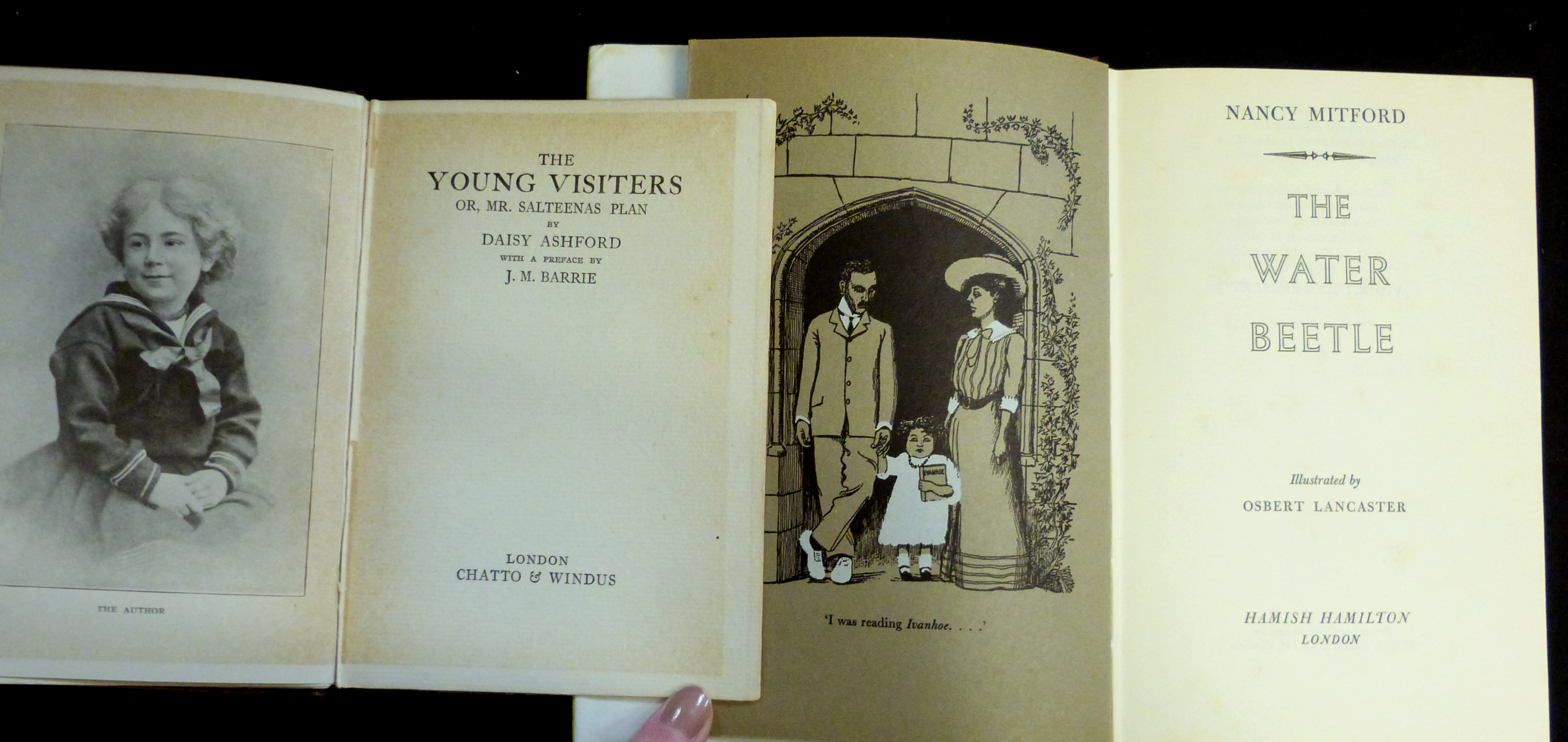 NANCY MITFORD: THE WATER BEETLE, ill Osbert Lancaster, London, Hamish Hamilton, 1962, 1st edition,