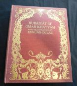 OMAR KHAYYAM: RUBAIYAT, trans Edward Fitzgerald, ill Edmund Dulac, London, Hodder & Stoughton [