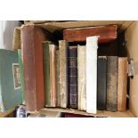 Three boxes: mainly restoration/rebinding projects