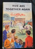 ENID BLYTON: FIVE ARE TOGETHER AGAIN, London, Hodder & Stoughton, 1963, 1st edition, some crayon