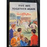 ENID BLYTON: FIVE ARE TOGETHER AGAIN, London, Hodder & Stoughton, 1963, 1st edition, some crayon