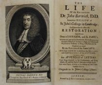 PETER BARWICK: THE LIFE OF THE REVEREND DR JOHN BARWICK DD ,,, translated [Hikiyah Bedford], London,