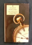 KAZUO ISHIGURO: THE REMAINS OF THE DAY, London, Faber & Faber, 1989, 1st edition, original cloth,