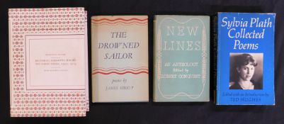 EZRA POUND: 2 titles: THE PISAN CANTOS, London, Faber & Faber, 1949, 1st edition, original cloth