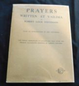 ROBERT LOUIS STEVENSON: PRAYERS WRITTEN AT THE VAILIMA, intro Fanny van de Grift Stevenson, ill