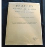 ROBERT LOUIS STEVENSON: PRAYERS WRITTEN AT THE VAILIMA, intro Fanny van de Grift Stevenson, ill