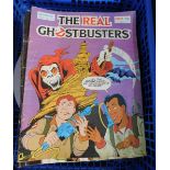 Two crates: MARVEL COMICS comprising THE REAL GHOSTBUSTERS 1989-92, 50 assorted issues, THE MIGHTY