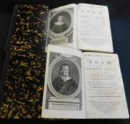 JOHN BUNYAN: 2 titles: PARADISE LOST, ed Thomas Newton, London for W Strahan et al, 1778, 8th