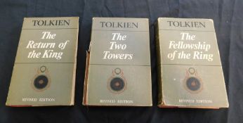 JOHN RONALD REUEL TOLKIEN: THE FELLOWSHIP OF THE RING - THE TWO TOWERS - THE RETURN OF THE KING,