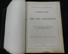 THE HOLY BIBLE WITH A DEVOTIONAL AND PRACTICAL COMMENTARY BY R JAMIESON AND E H BICKERSTETH, London,