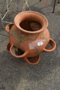 TERRACOTTA STRAWBERRY PLANTER, HEIGHT 42CM