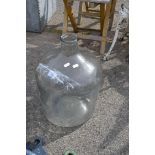 LARGE GLASS JUG, HEIGHT 50CM