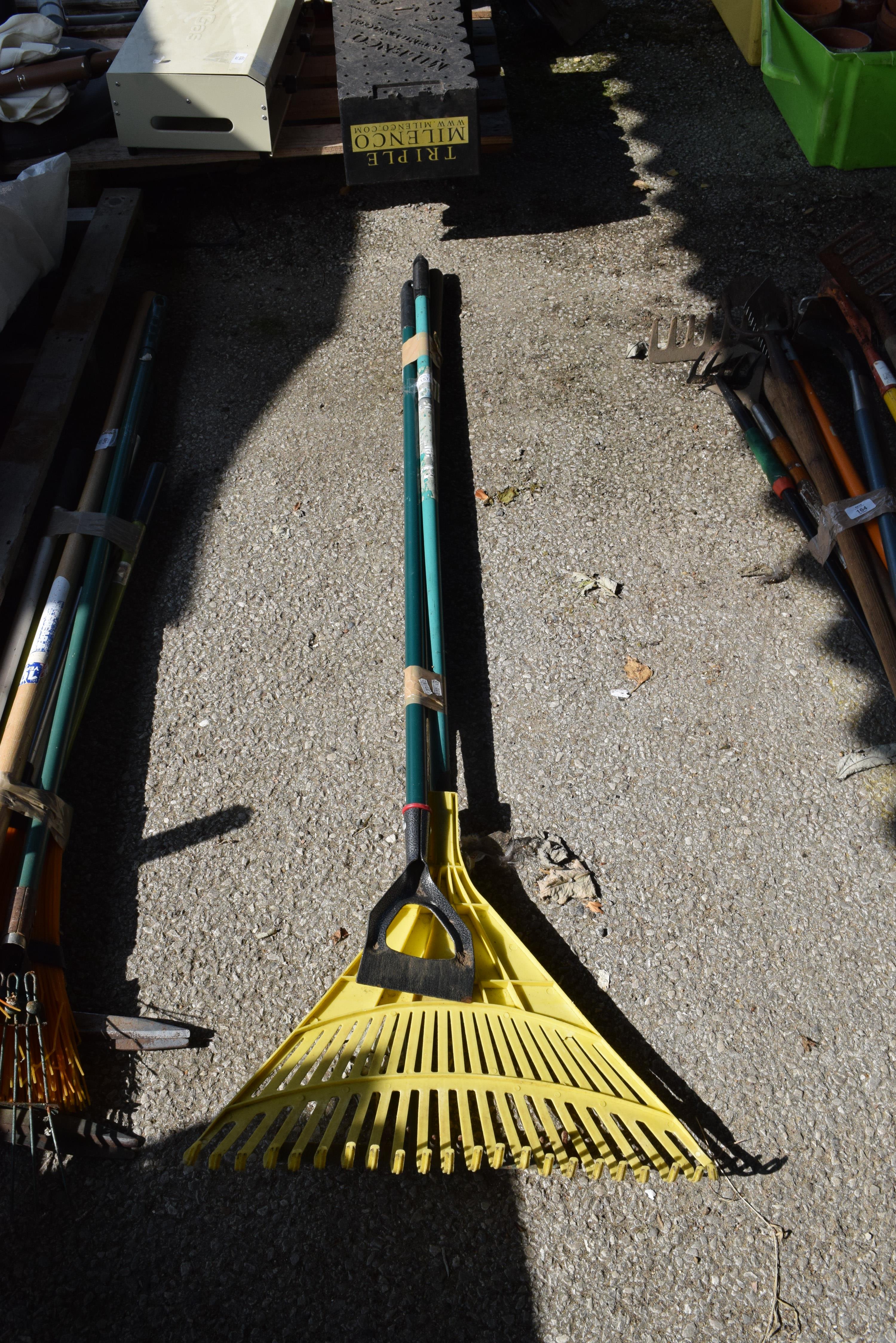 PAIR OF GARDEN RAKES