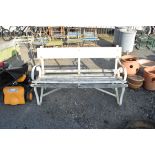 GARDEN BENCH, WIDTH APPROX 138CM