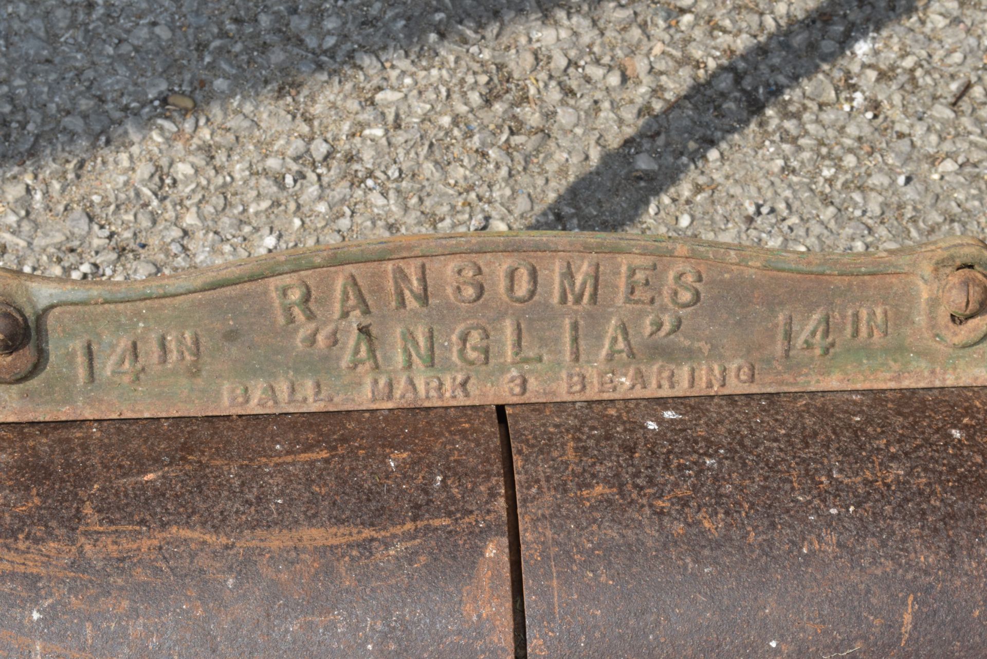 Vintage ransoms push mower - Image 2 of 2