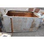 LARGE GALVANISED WATER TANK, 150 X 90CM X 80CM