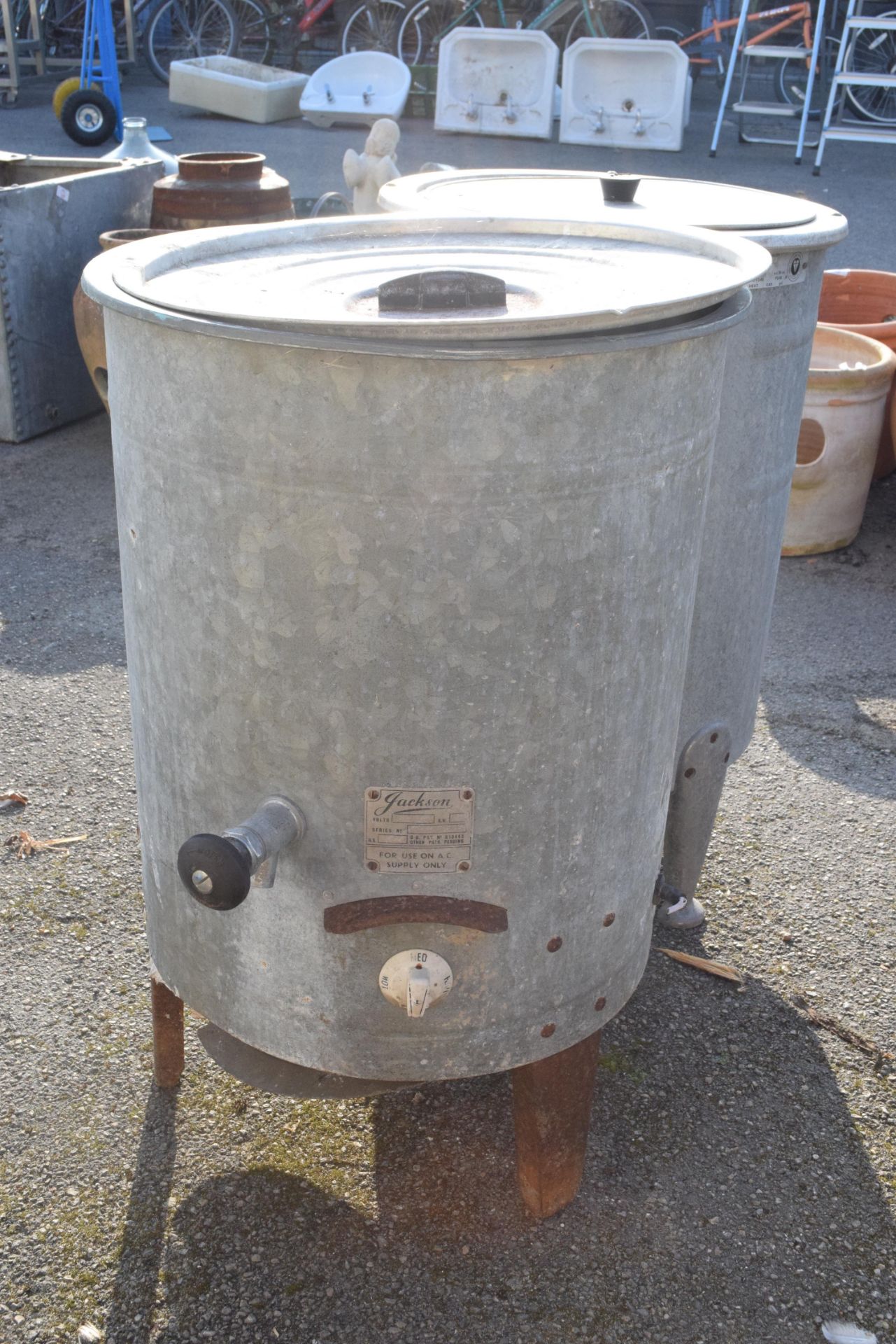 JACKSON VINTAGE WATER HEATER