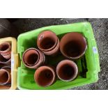 QTY OF TERRACOTTA GARDEN POTS