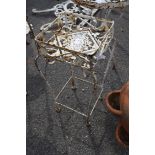 METAL PLANT STAND, HEIGHT 52CM