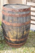 WHISKY BARREL, HEIGHT 90CM