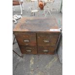 VINTAGE METAL WORKSHOP CABINET