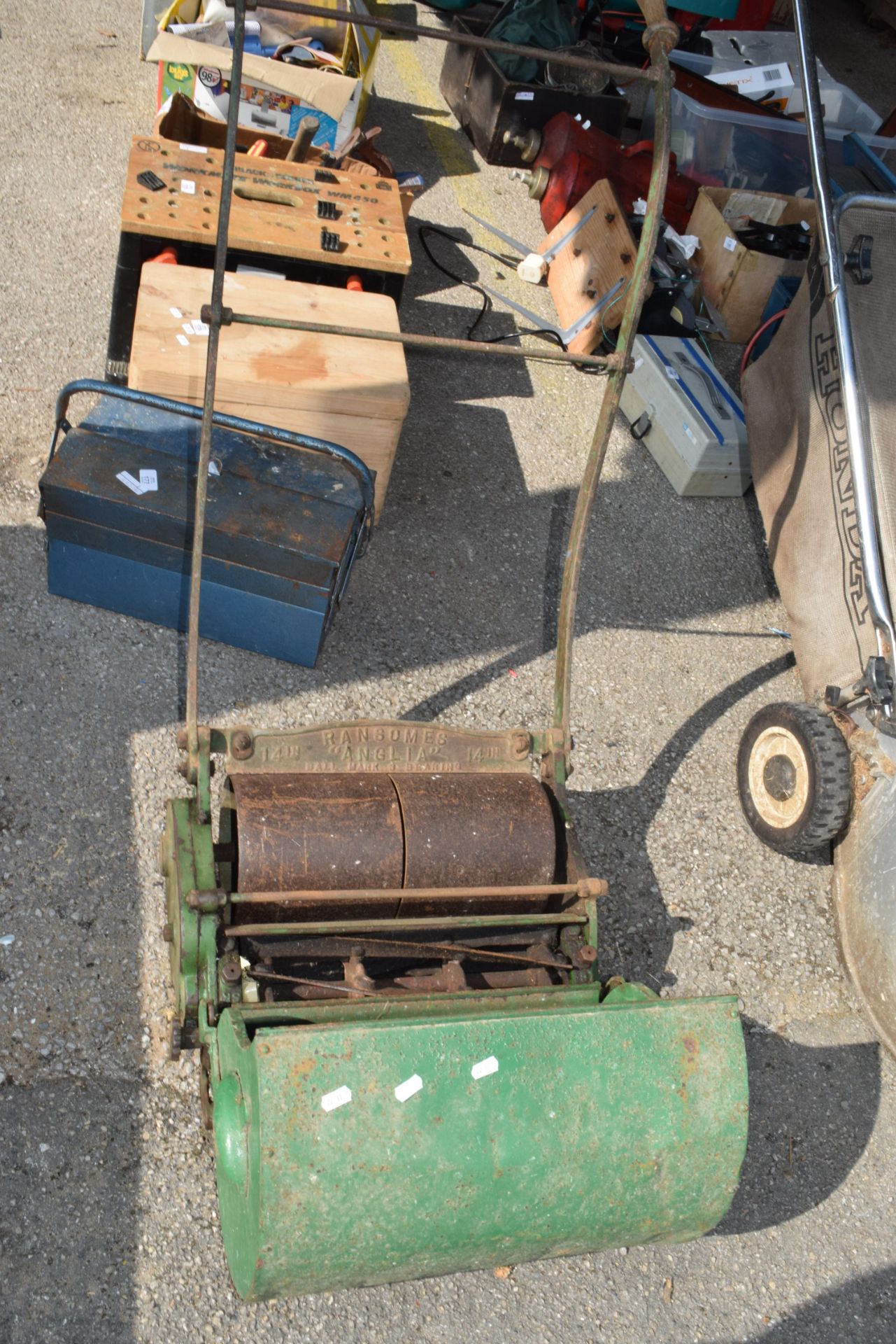 Vintage ransoms push mower