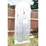 NEW, WRAPPED, UNOPENED METAL GARDEN GATE, WIDTH APPROX 70CM, HEIGHT 75CM