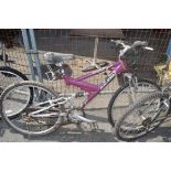 RALEIGH SIPEN FULL SUSPENSION MOUNTAIN BIKE