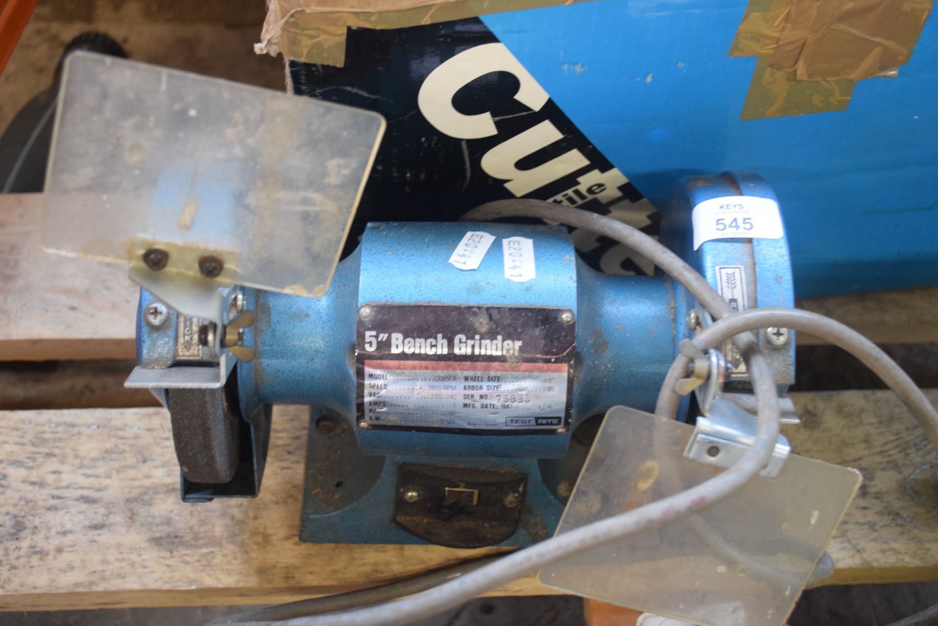 5 INCH BENCH GRINDER