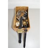 BOX OF MIXED WRIST WATCHES