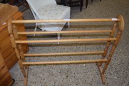 WOODEN TOWEL RAIL, 87CM WIDE