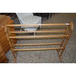 WOODEN TOWEL RAIL, 87CM WIDE