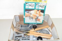 WOLFCRAFT DRILL LATHE SET AND TOOLS