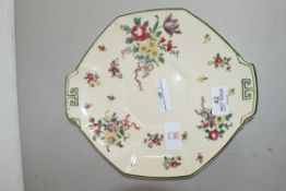 ROYAL DOULTON OLD LEEDS SPRAYS OCTAGONAL DISH