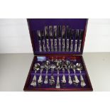 CANTEEN OF MODERN ARTHUR PRICE SILVER PLATED CUTLERY