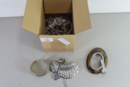 BOX OF MIXED COSTUME JEWELLERY