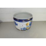 BLUE AND WHITE SUMMER PATTERN JARDINIERE