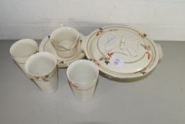 QTY OF ALFRED MEAKIN ALOMA PATTERN TABLE WARES