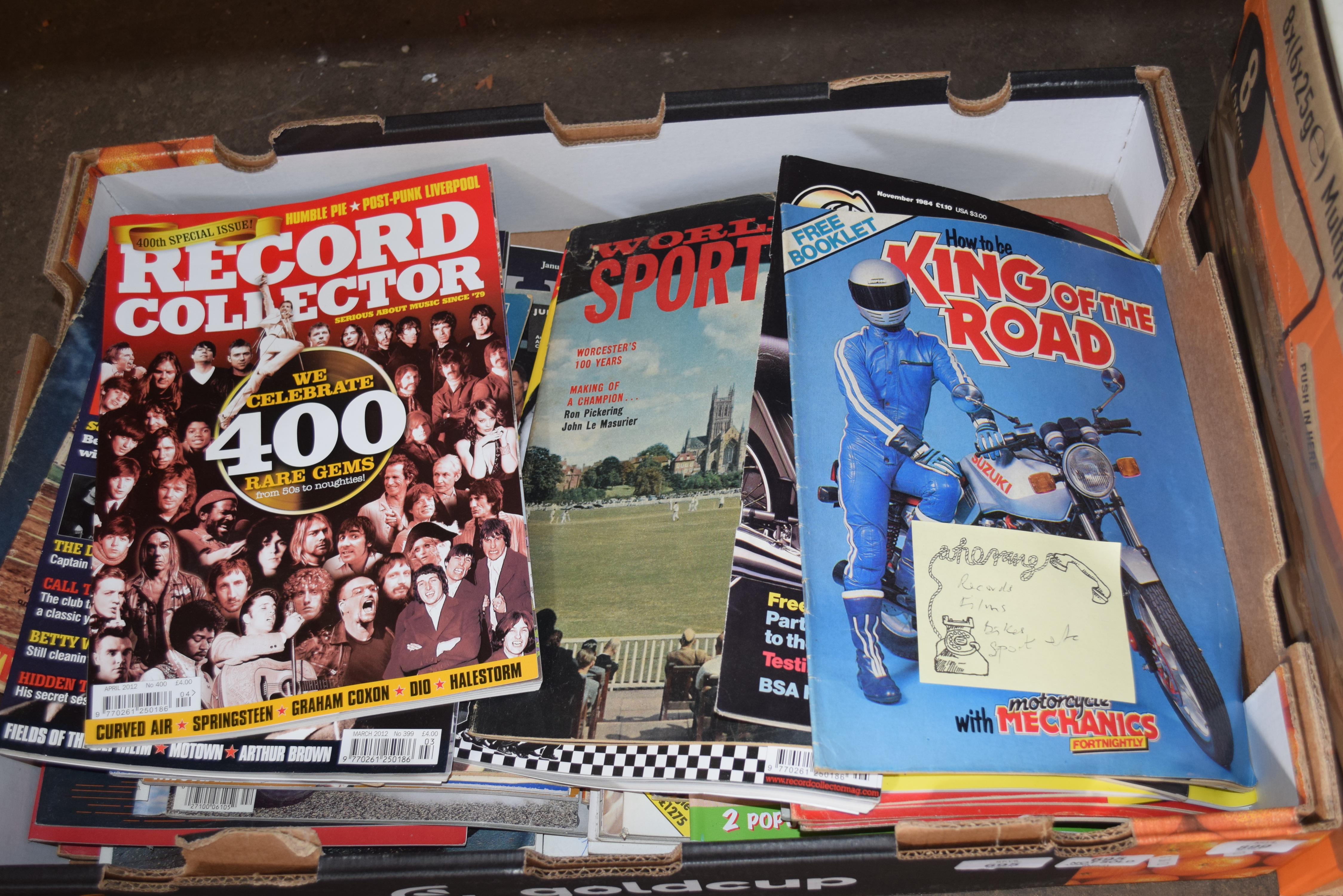 BOX OF MIXED MAGAZINES