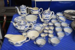 GOOD QTY ROYAL CAULDON DRAGON SERIES TEA, COFFEE AND TABLE WARES