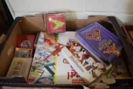 BOX OF MIXED BOARD GAMES ETC