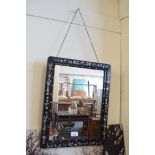 WALL MIRROR WITH INLAID FRAME