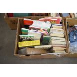 BOX OF HORTICULTURAL BOOKS