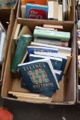 BOX OF BOOKS TO INCLUDE TILING AND MOSAIC LAYING BOOKLETS