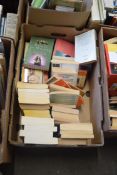 BOX OF BOOKS TO INCLUDE NOVELS, LIFE OF PI, DAPHNE DU MAURIER