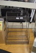 METAL DISH STRAINER RACK