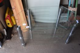 GLASS TV STAND