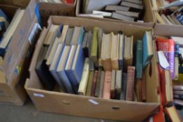 BOX OF MIXED EDUCATIONAL BOOKS, ALGEBRA, HISTORY OF QUEENS COLLEGE CAMBRIDGE, PITMANS SHORTHAND